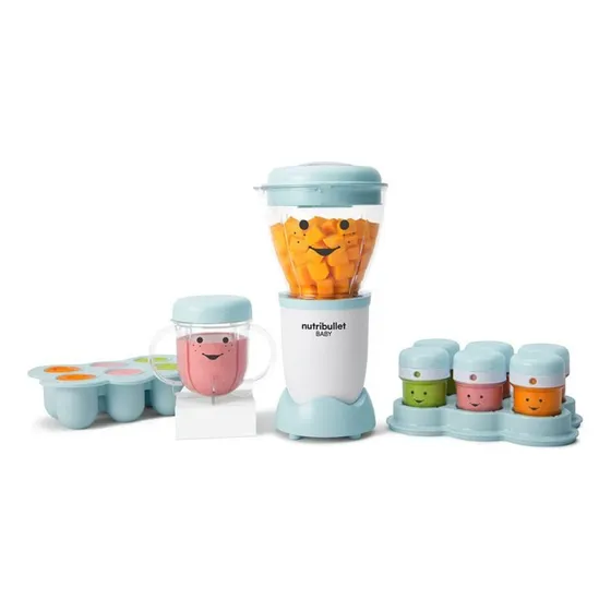 Nutribullet Baby Bullet Procesador De Alimentos 127v Color Blanco/azul