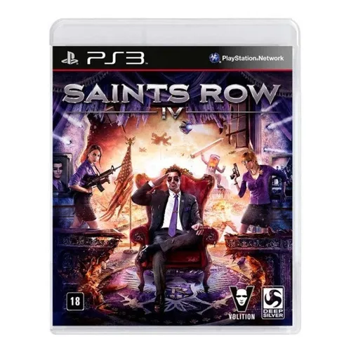 Juego Saints Row Iv para PS3: medios físicos