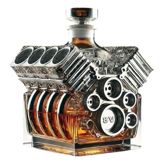 Botella De Whisky Dispensador De Licores Decantador De Alcoh Botella De Whisky Dispensador De Licores Decantador De Alcoh