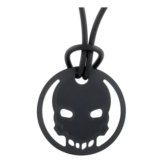 Collar Swatch Unisex Skull Black Jpb026-u