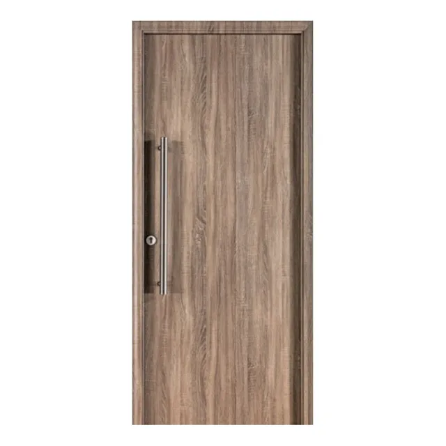 Puerta Seguridad Oblak Eterna Pvc Nogal 1100 80 Multianclaje