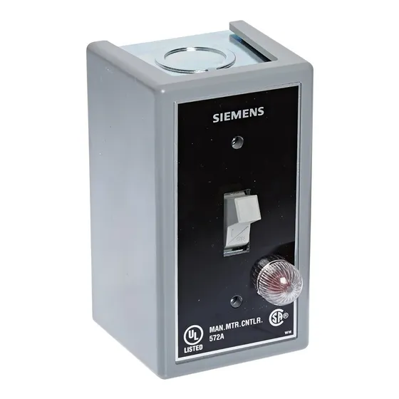 Switch Siemens Mmskg1a Fraccional Hp 1 Face Y 3 Faces