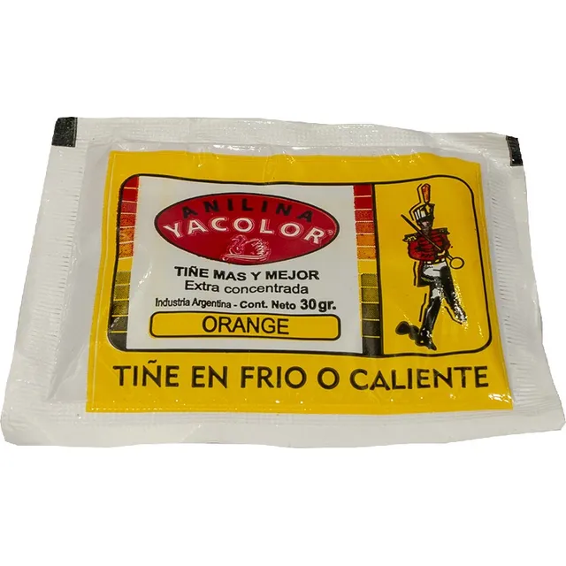 Anilina Para Teñir Telas Yacolor 30gr.