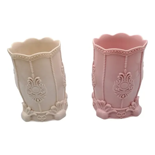 Porta Brochas Y Pinceles Forma De Vaso Set De 2 Unds