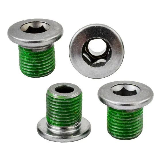 4 Parafuso Para Fixação Coroa Menor Shimano Fc552 M8 8.5mm