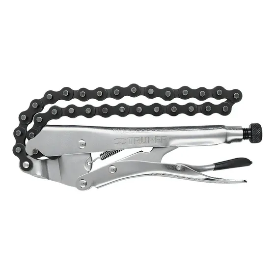 Pinza Perro Fuerza Presión 8 PuLG A Cadena 50cm Profesional