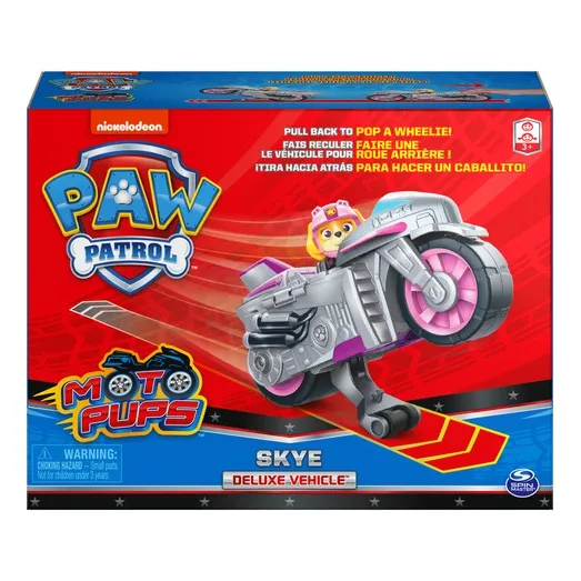 Paw Patrol Moto Pups Deluxe De Skye, Hace Piruetas Original