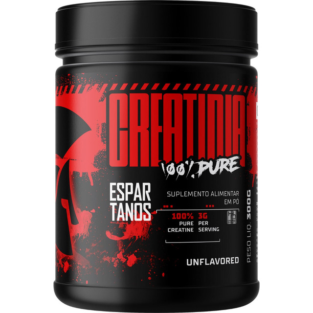Suplemento Em Pó Creatina 100% Pura 300g Espartanos Aprovada Sabor Sem Sabor Suplemento Em Pó Creatina 100% Pura 300g Espartanos Aprovada Sabor Sem Sabor