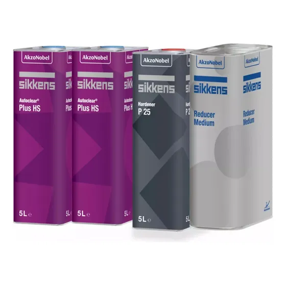 Sikkens Kit Autoclear Plus 10l - P25 5lt - Reducer Medium 5l