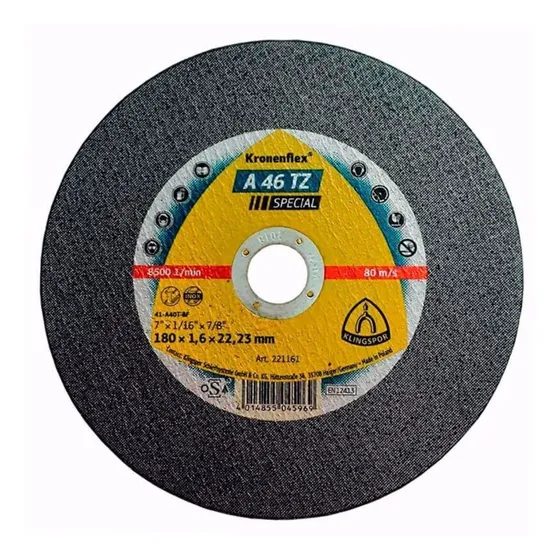 Disco De Corte Inoxidable 7  Kit Especial A46tz Klingspor