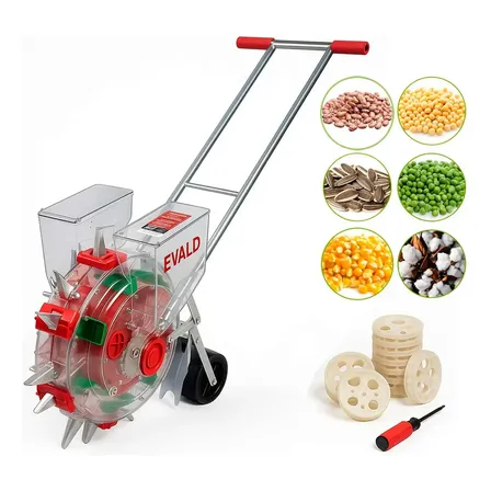 Plantadeira Adubadeira Manual Empurrar 14 Bicos Diversas Sementes Epam14 Evald