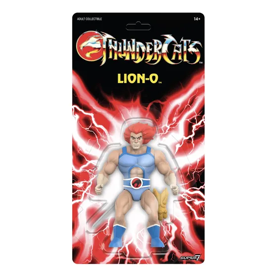Figura De Acción Super7 Thundercats Vintage Lion-o 14cm