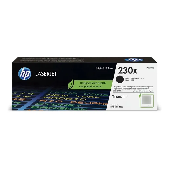 Tóner negro HP W2300x