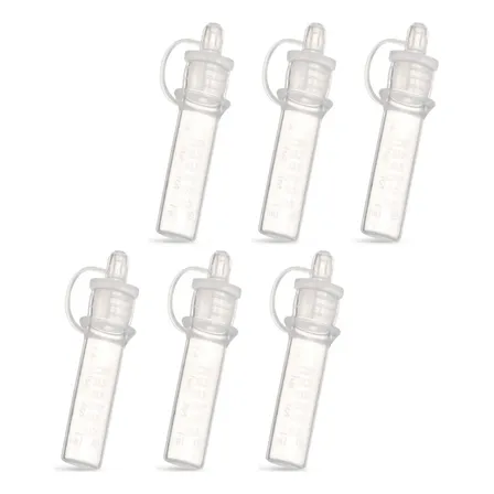 Recolector De Calostro De Silicona Haakaa 6 Unds De 4ml