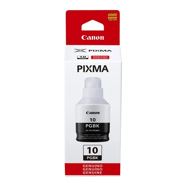 Botella De Tinta Canon Gi-10 Pgbk Negro