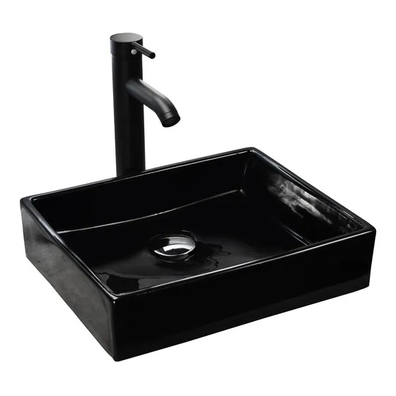Esatto® Kit Plek N Paquete Ovalin Negro Llave Negra Desagües