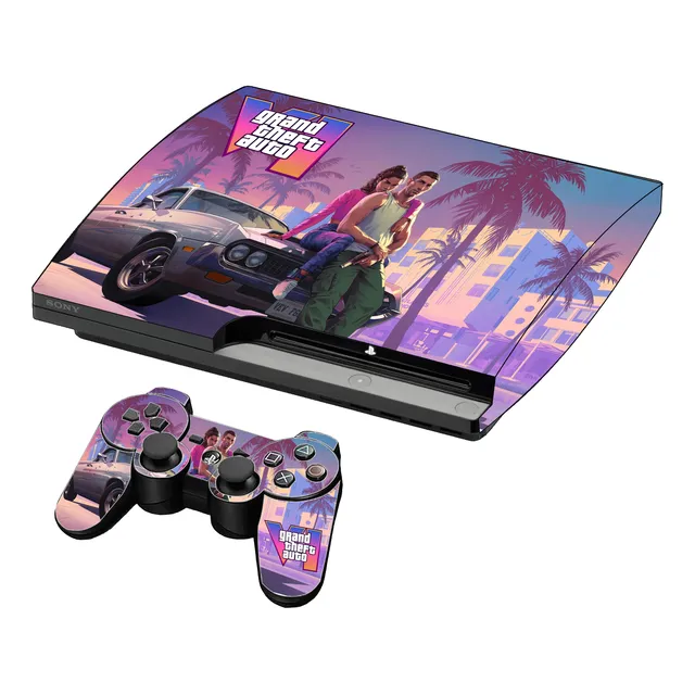 Skin Gta Vi Para Playstation Combo + Joystick