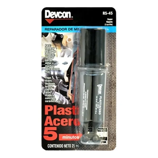 Sellador Plastiacero 5 Minutos 25 Ml