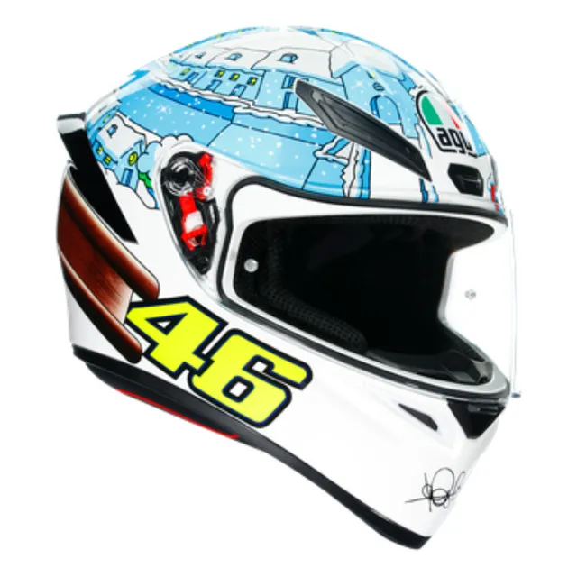 Casco Agv K1 Rossi Winter Test 2017