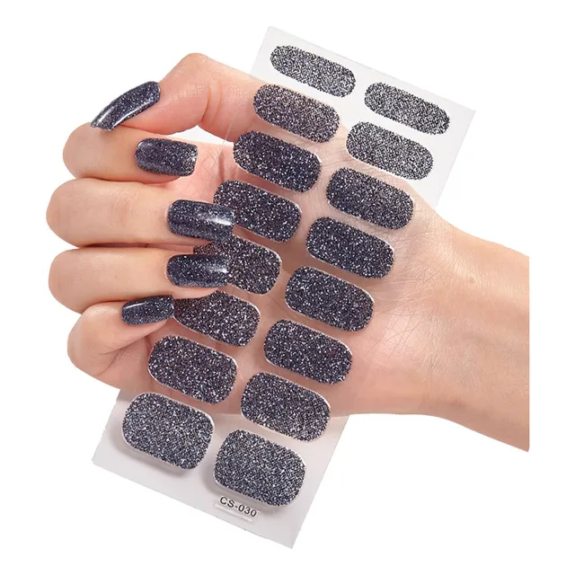 Tiras De Esmalte De Uñas Tiras De Uñas De Gel Semi Curadas P