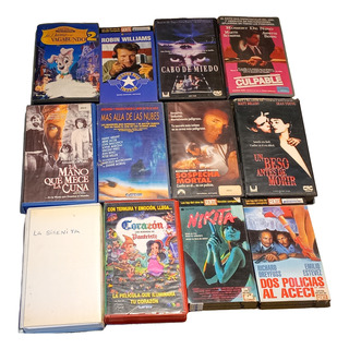 Cassettes De Video Cinta Vhs Peliculas Varias Clasicas Son12 Cassettes De Video Cinta Vhs Peliculas Varias Clasicas Son12