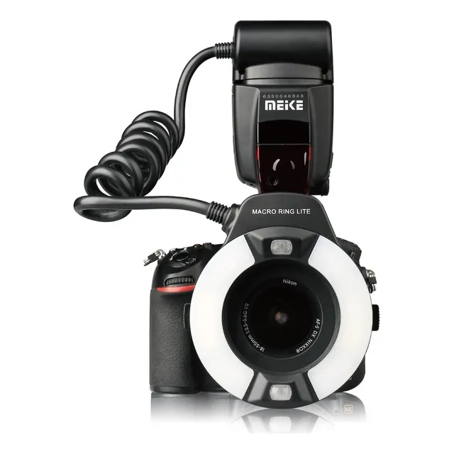 Flash Macro Ring Meke Mk-14ext-n I-ttl Para Cámaras Nikon