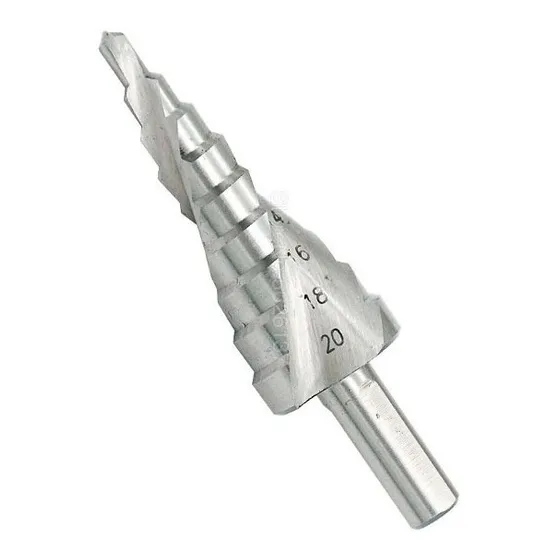 Broca Escalonada Para Metal/acero Tipo Espiral 4-20mm