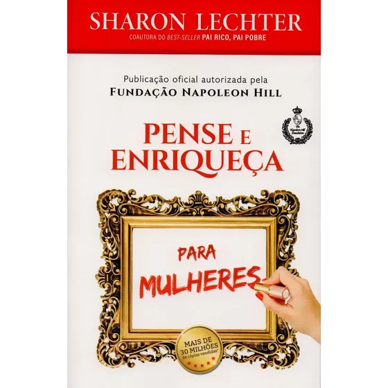 Livro Pense E Enriqueça Para Mulheres, De Sharon Lechter, Editora Cdg, Capa Mole, Em Português, 2024