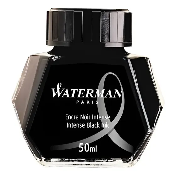 Tinta Pluma Fuente Waterman - 50 Ml - Intense Black