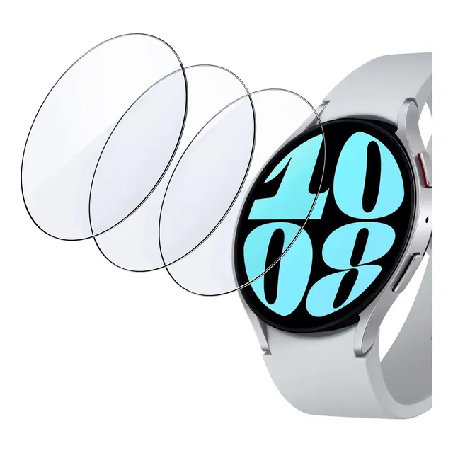 3 Micas De Cristal Templado Para Samsung Galaxy Watch 6