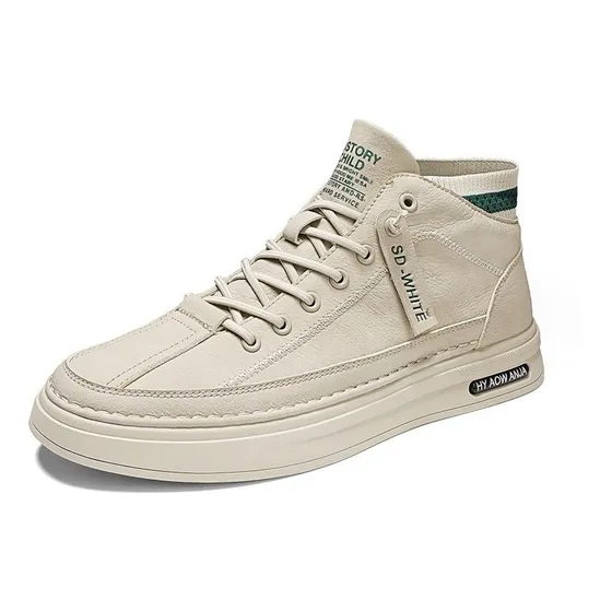 Zapatos De Tacón Alto Para Hombre, Zapatos Deportivos Casual