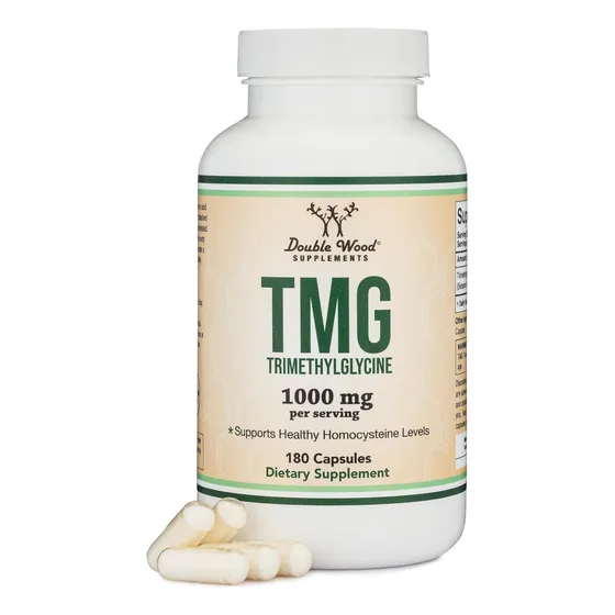Suplemento Tmg Control De Homocisteína 1000 Mg 180 Cápsulas