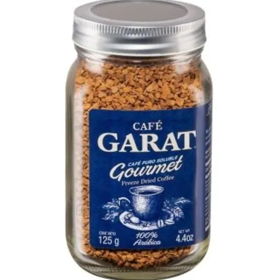 Café Soluble Garat Gourmet 125 G (2 Frascos)