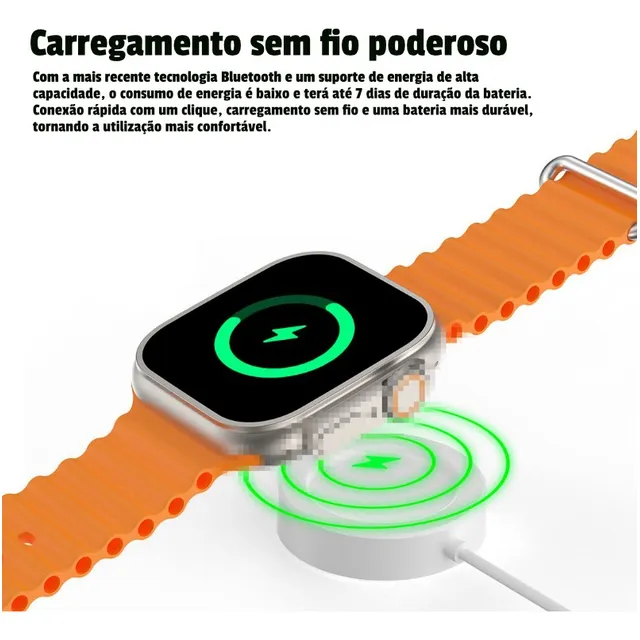 Reloj Inteligente Hw68 Ultra,tecnología Bluetooth 5.2,