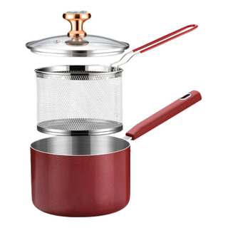 Olla Para Freír Con Asa, Olla Japonesa Para Freír, Sartén Olla Para Freír Con Asa, Olla Japonesa Para Freír, Sartén