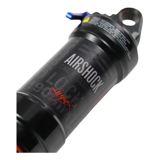 Amortecedor Bike Shock Cnc 190x57mm Ar E Trava De Bloqueio