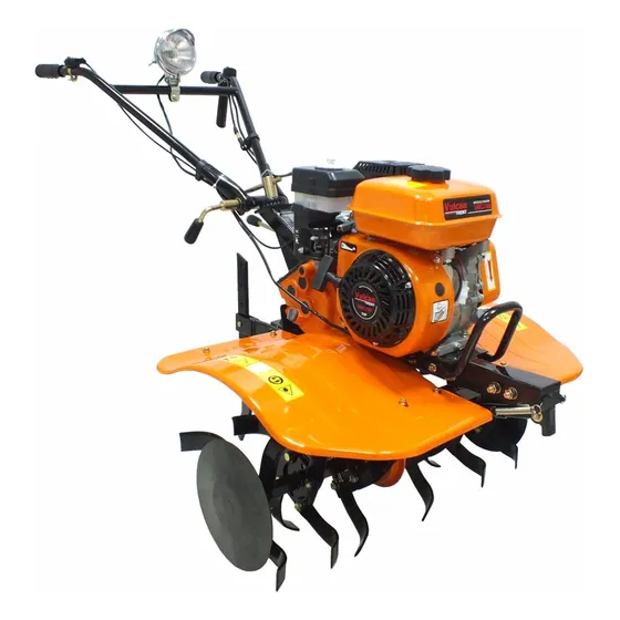 Motocultivador Arador de terra Tratorito a Gasolina VMC700 Vulcan Trent Microtrator eficiente para Granjas de aviário Quadras de beach tennis Motor 7HP 212cc Profundidade até 30cm e largura de 800mm