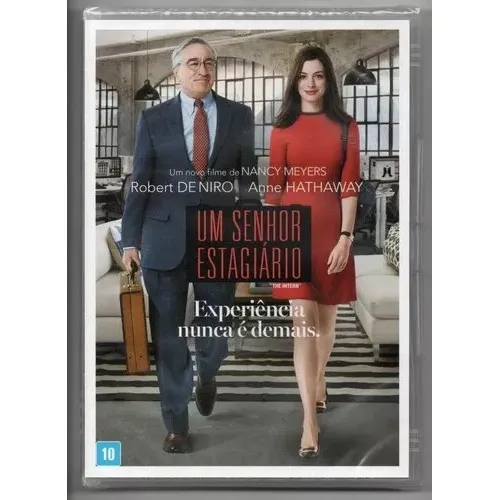 Dvd Um Senhor Estagiário - Robert De Niro - Lacrado Original