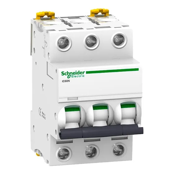 Interruptor Termomagnetico Acti 9 Ic60n 3x40 Amp A9f74304
