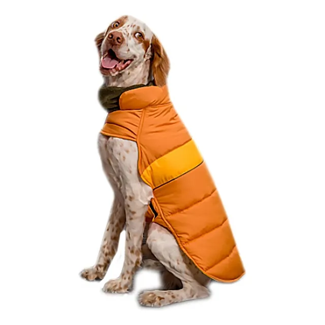 Capa Puffer Polera Abrigada Perros Grandes L - Xl Elecant