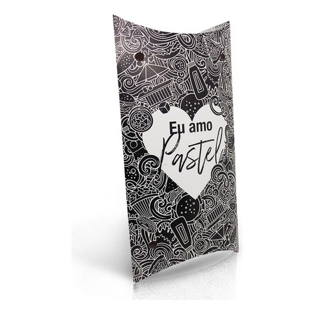 Caixa Embalagem Pastel Delivery M Viagem Preto 500un Caixa Embalagem Pastel Delivery M Viagem Preto 500un