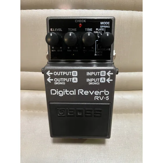Pedal Boss Digital Reverb Rv-5 - Super Conservado!!!