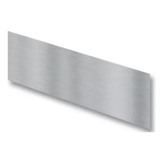 Placa De Inox Proteção Impacto P/ Porta Deficiente 40x80cm