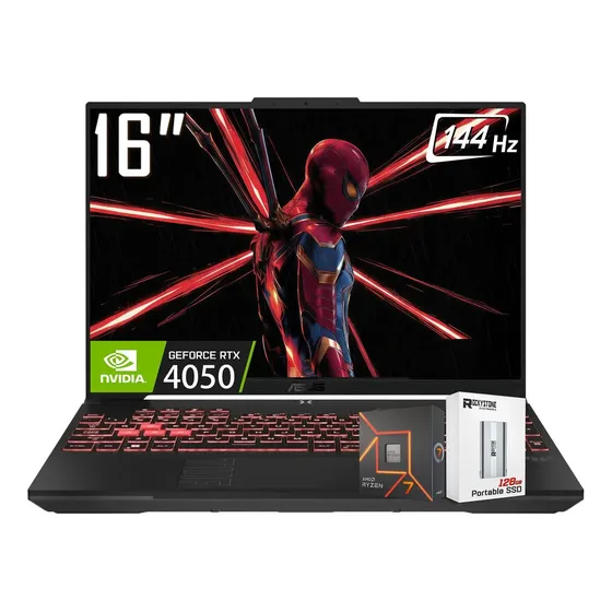 Laptop Gamer Asus Tuf A16 Amd Ryzen 7 7445hs