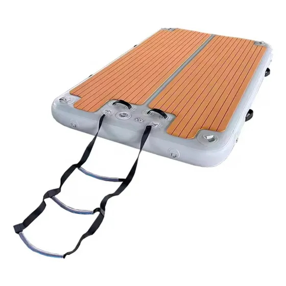 Plataforma Flotante 2x1.5m Nautica Balsa Muelle Isla 4 Pers.