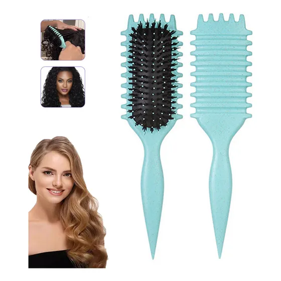 Cepillo Para Cabello Desenredar Rizado Estilo Y Definición