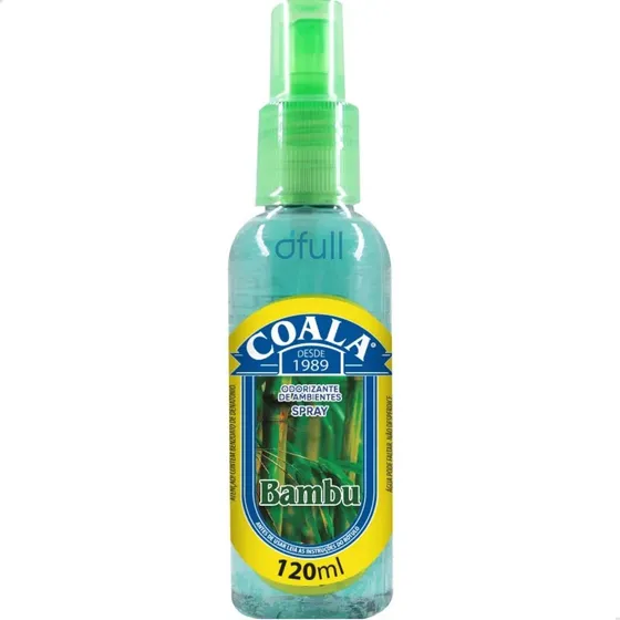Aromatizante Coala Odorizante Ambientes Frasco 120ml Bambu