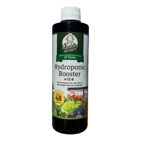 Fertilizante De Refuerzo Hidropónico Farmer's Secret 8 Oz 4-
