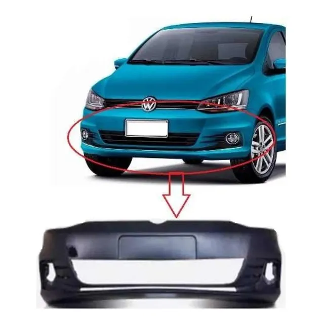 Paragolpe Delantero Volkswagen Fox 2016/..  Suran 2016/..