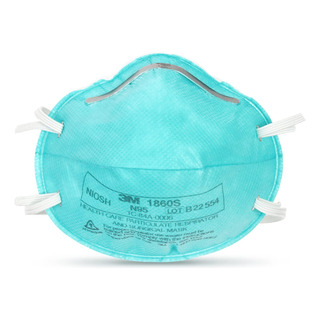 Mascarilla 3m 1860 S Niosh N95 Azul Caja Con 20 Pzs Mascarilla 3m 1860 S Niosh N95 Azul Caja Con 20 Pzs